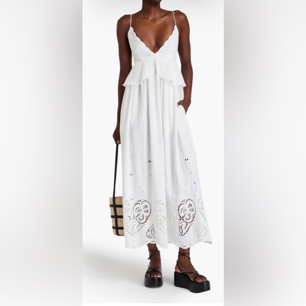 Dress is a 36 but runs large. I typically wear a sz 4, would fit sz 2.